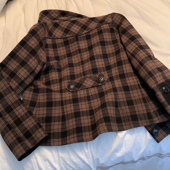 Soia & Kyo Plaid Coat - Picture 4 of 4